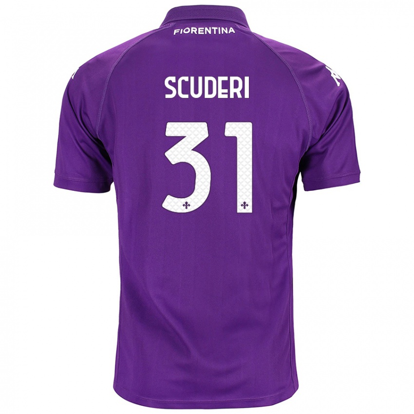 Criança Camisola Giulio Scuderi #31 Roxo Principal 2024/25 Camisa