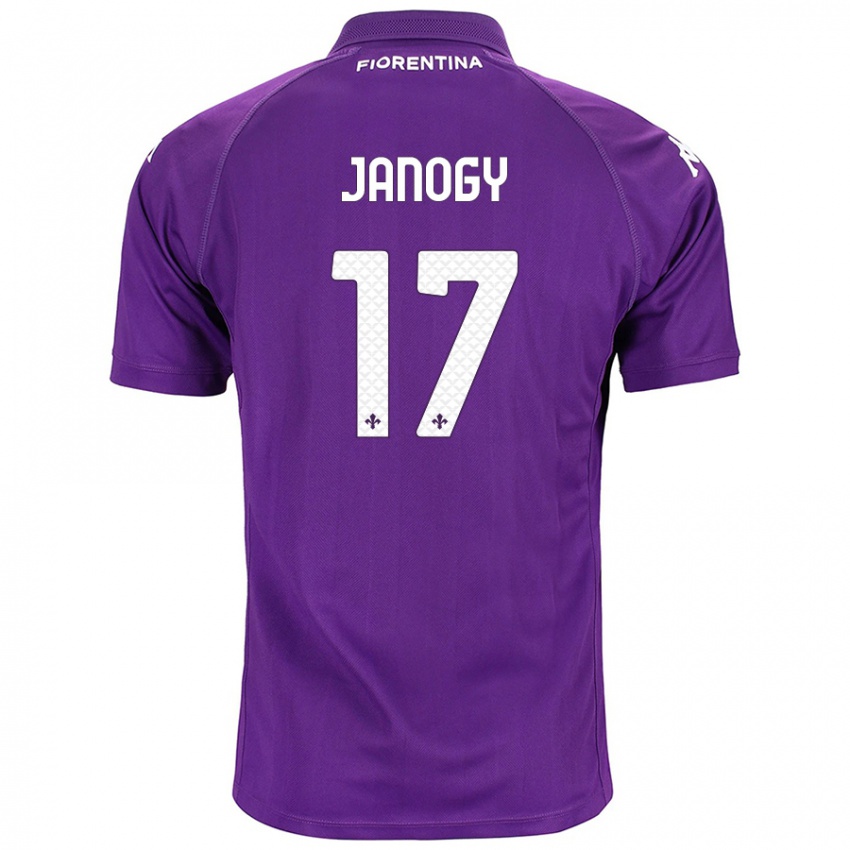 Criança Camisola Madelen Janogy #17 Roxo Principal 2024/25 Camisa