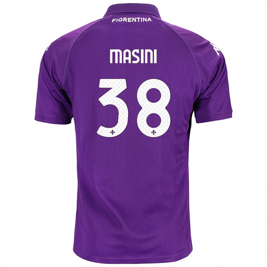 Criança Camisola Linda Masini #38 Roxo Principal 2024/25 Camisa