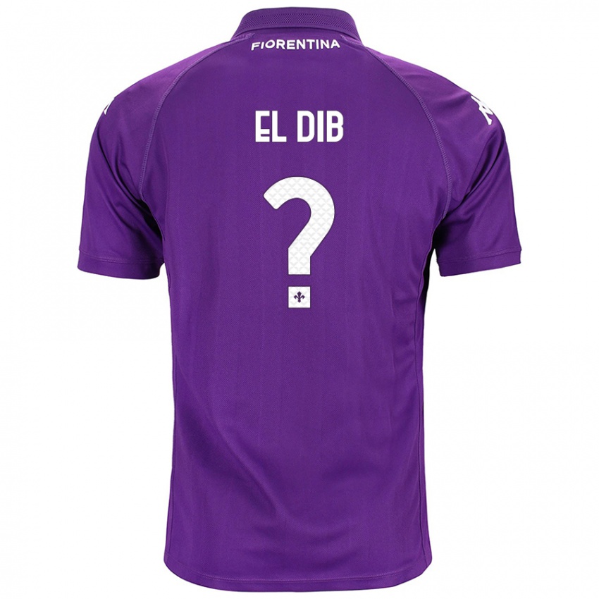 Criança Camisola Karim El Dib #0 Roxo Principal 2024/25 Camisa