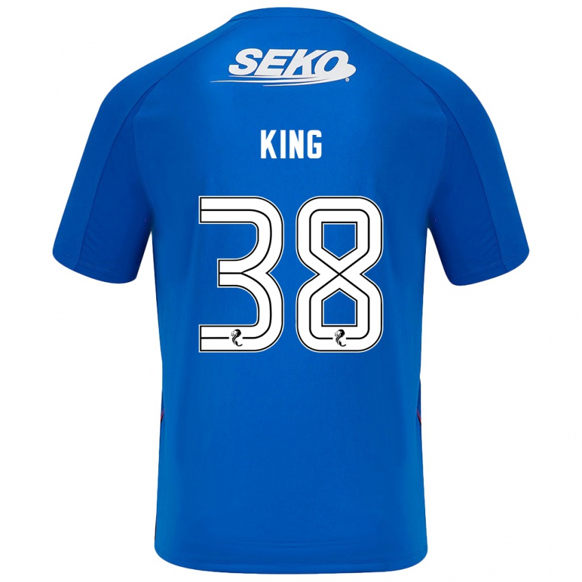 Criança Camisola Leon King #38 Azul Escuro Principal 2024/25 Camisa