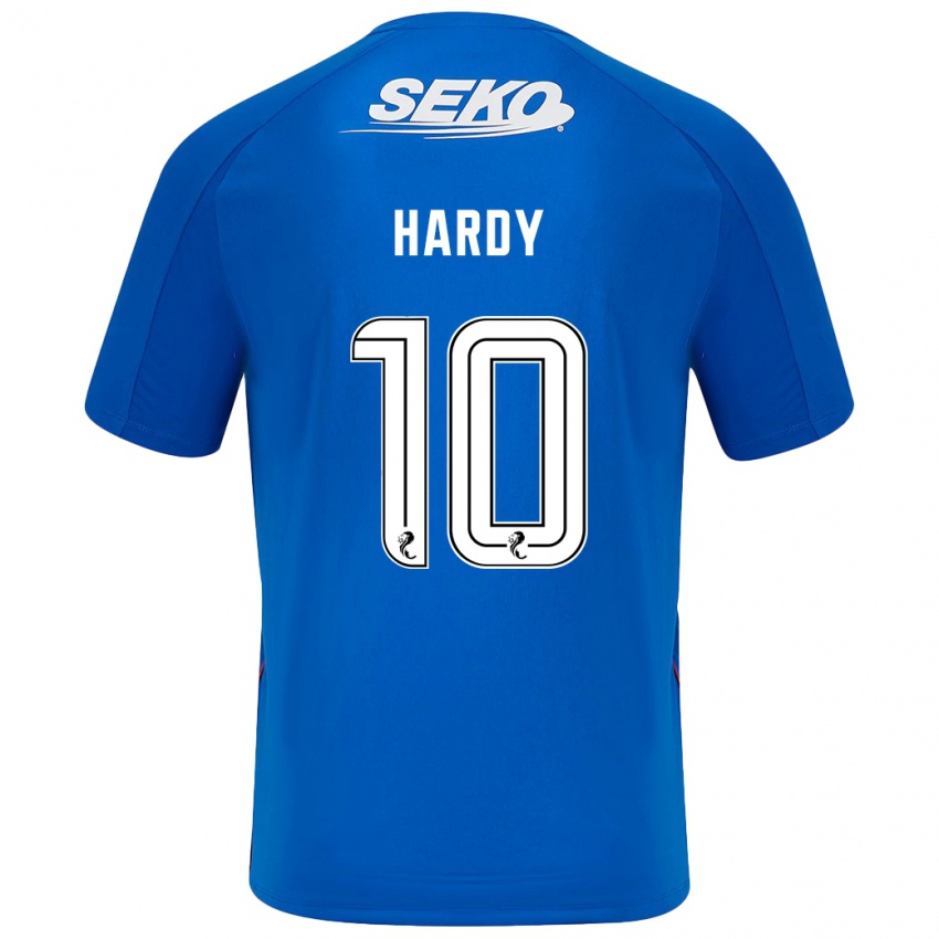 Criança Camisola Rio Hardy #10 Azul Escuro Principal 2024/25 Camisa