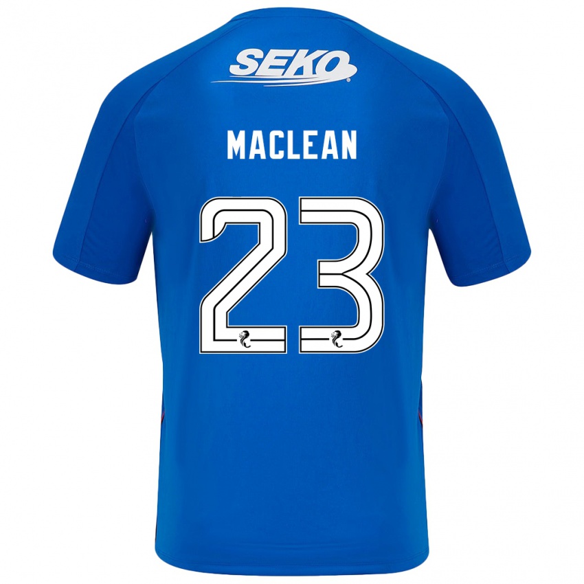 Criança Camisola Kirsty Maclean #23 Azul Escuro Principal 2024/25 Camisa