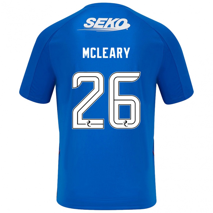 Criança Camisola Jodi Mcleary #26 Azul Escuro Principal 2024/25 Camisa