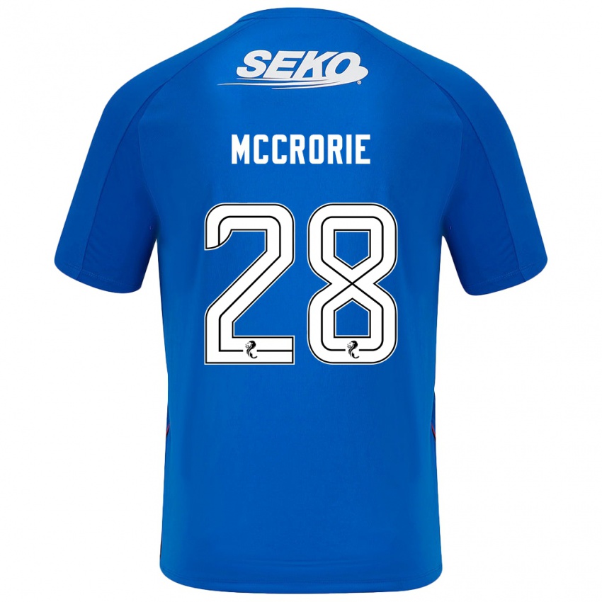 Criança Camisola Robby Mccrorie #28 Azul Escuro Principal 2024/25 Camisa