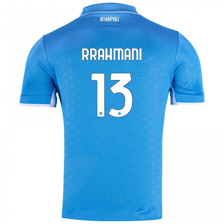 Criança Camisola Amir Rrahmani #13 Celeiro Azul Principal 2024/25 Camisa