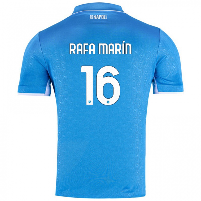 Criança Camisola Rafa Marín #16 Celeiro Azul Principal 2024/25 Camisa