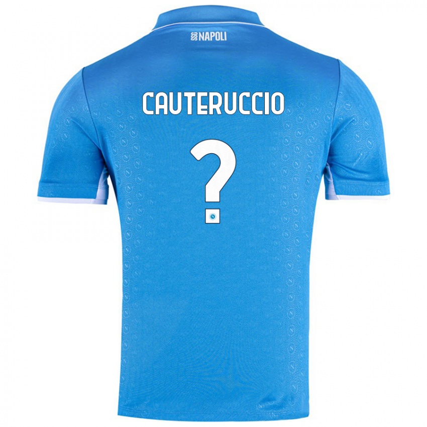 Criança Camisola Walter Cauteruccio #0 Celeiro Azul Principal 2024/25 Camisa