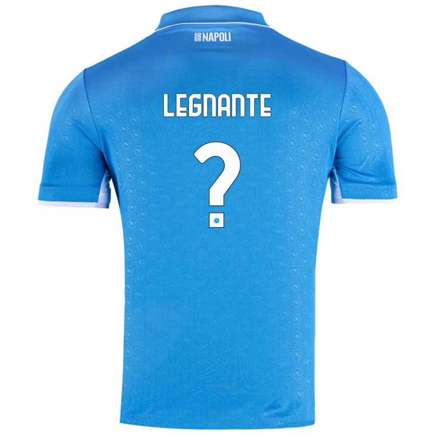 Criança Camisola Manuel Legnante #0 Celeiro Azul Principal 2024/25 Camisa