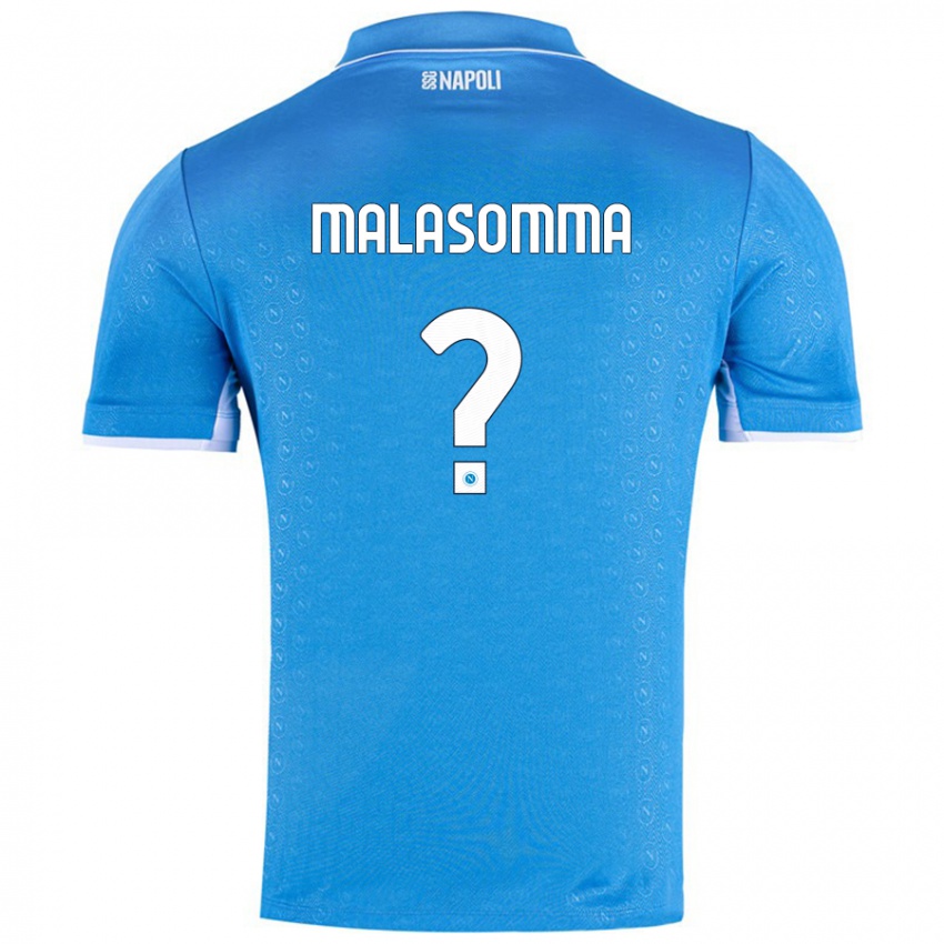 Criança Camisola Matteo Malasomma #0 Celeiro Azul Principal 2024/25 Camisa