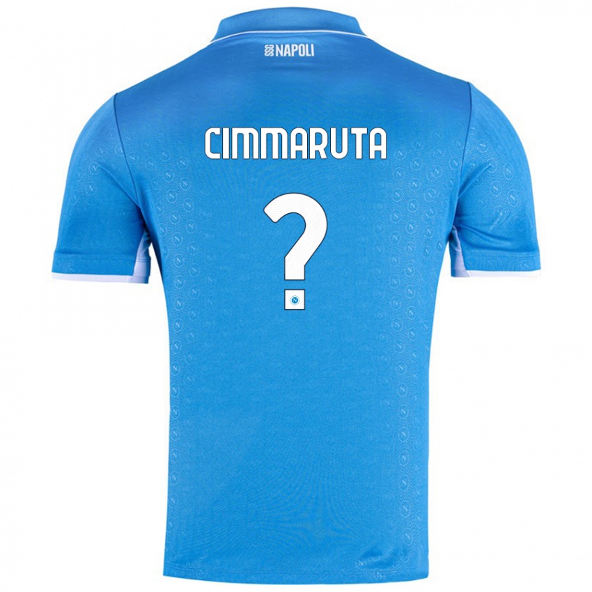 Criança Camisola Antonio Cimmaruta #0 Celeiro Azul Principal 2024/25 Camisa