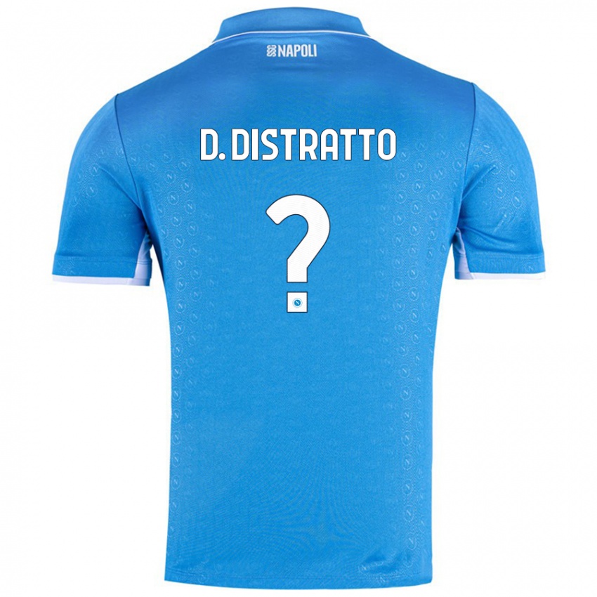 Criança Camisola Donato Distratto #0 Celeiro Azul Principal 2024/25 Camisa