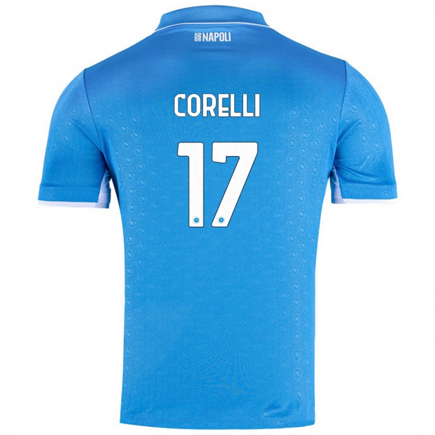 Criança Camisola Alice Corelli #17 Celeiro Azul Principal 2024/25 Camisa