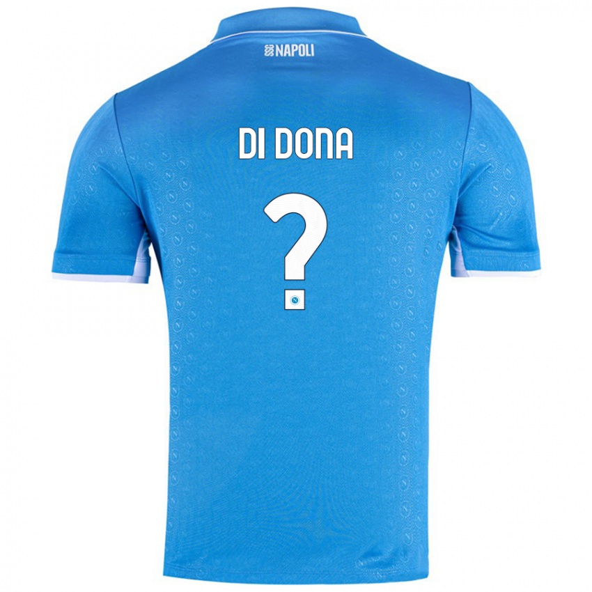 Criança Camisola Domenico Di Dona #0 Celeiro Azul Principal 2024/25 Camisa