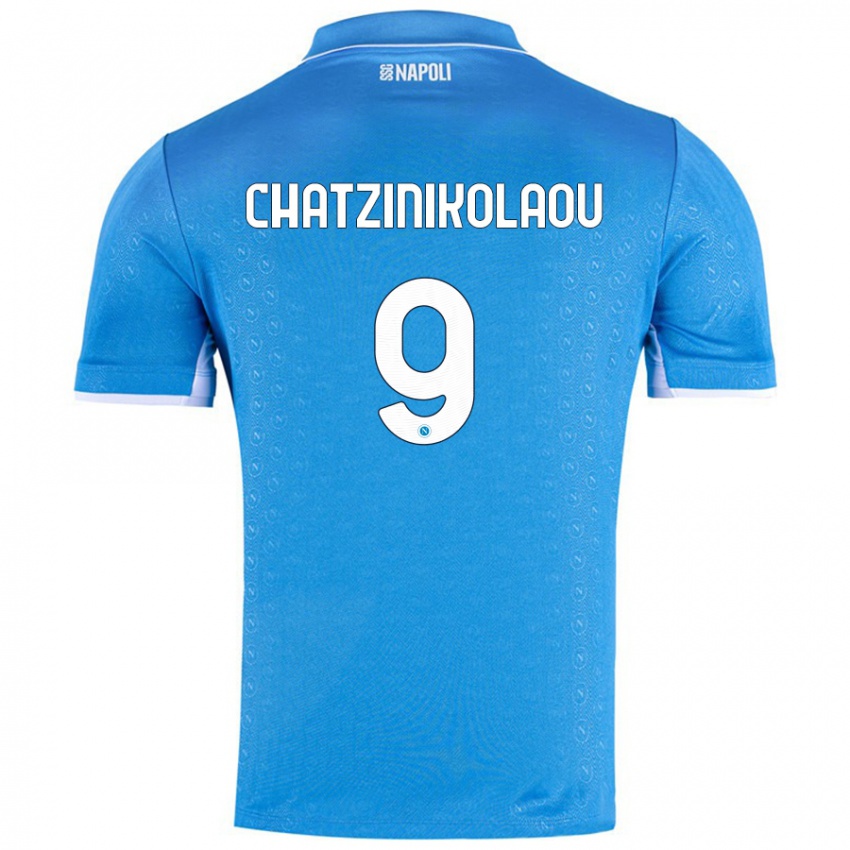 Criança Camisola Despoina Chatzinikolaou #9 Celeiro Azul Principal 2024/25 Camisa