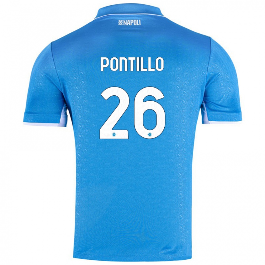 Criança Camisola Pasquale Pontillo #26 Celeiro Azul Principal 2024/25 Camisa