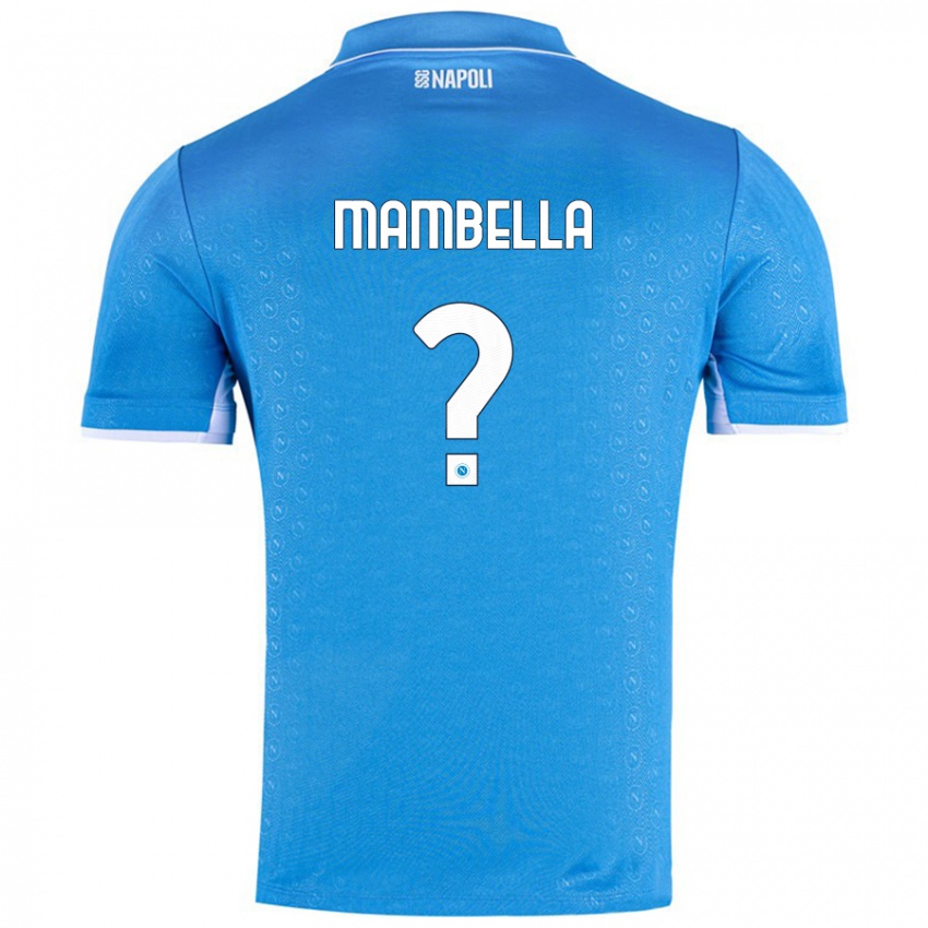 Criança Camisola Andrea Mambella #0 Celeiro Azul Principal 2024/25 Camisa