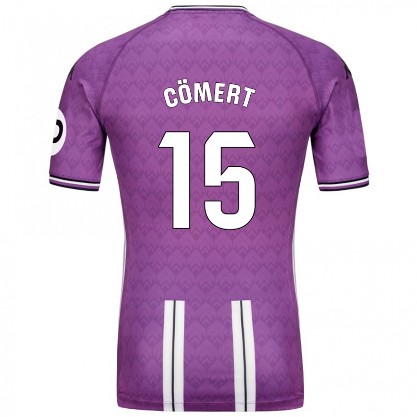 Criança Camisola Eray Cömert #15 Branco Roxo Principal 2024/25 Camisa