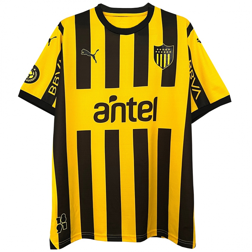 Criança Camisola Lucas Hernández #27 Preto Amarelo Principal 2024/25 Camisa