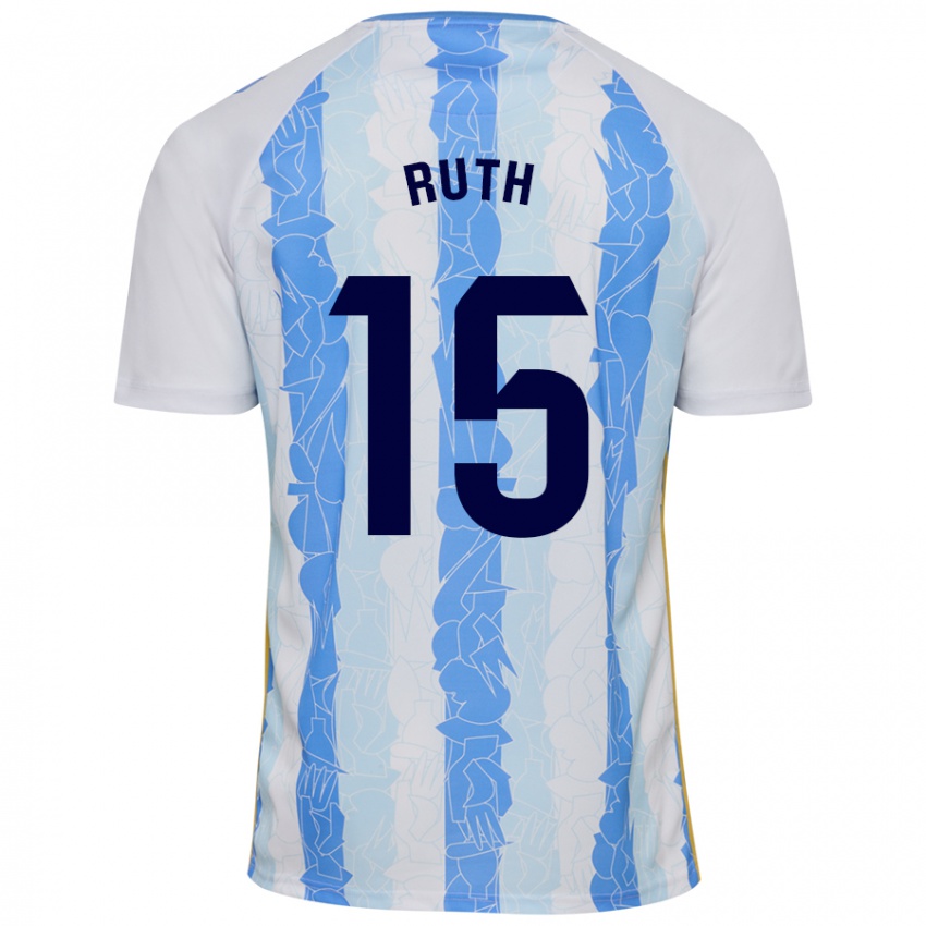 Criança Camisola Ruth #15 Azul Branco Principal 2024/25 Camisa