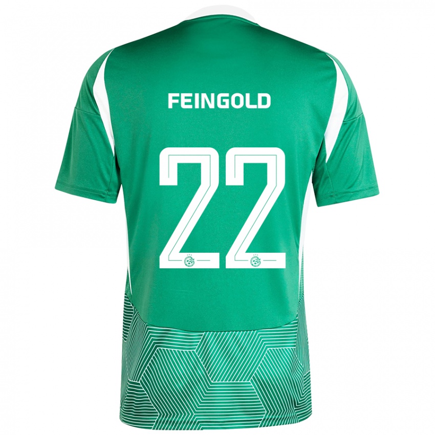 Criança Camisola Ilay Feingold #22 Branco Verde Principal 2024/25 Camisa