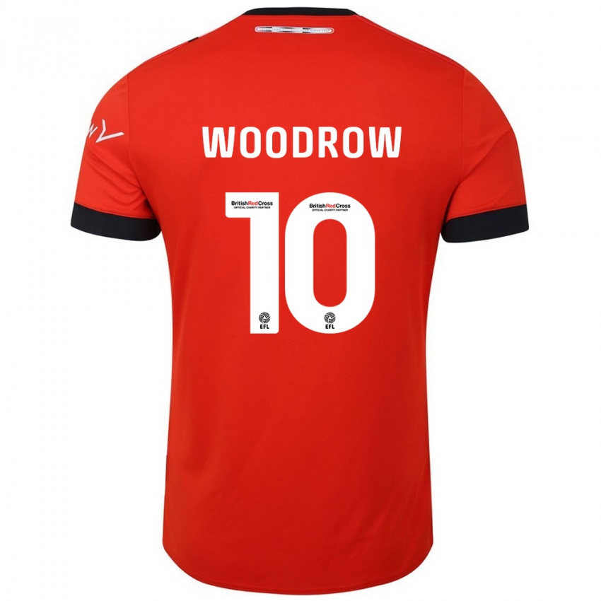 Criança Camisola Cauley Woodrow #10 Preto Laranja Principal 2024/25 Camisa