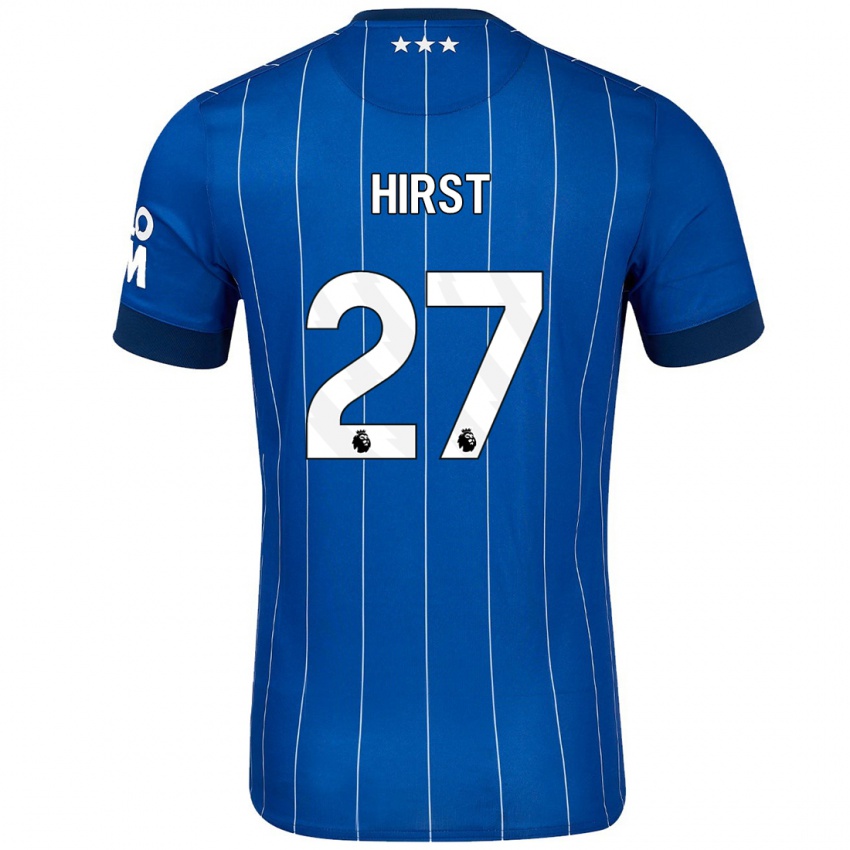 Criança Camisola George Hirst #27 Azul Marinho Principal 2024/25 Camisa