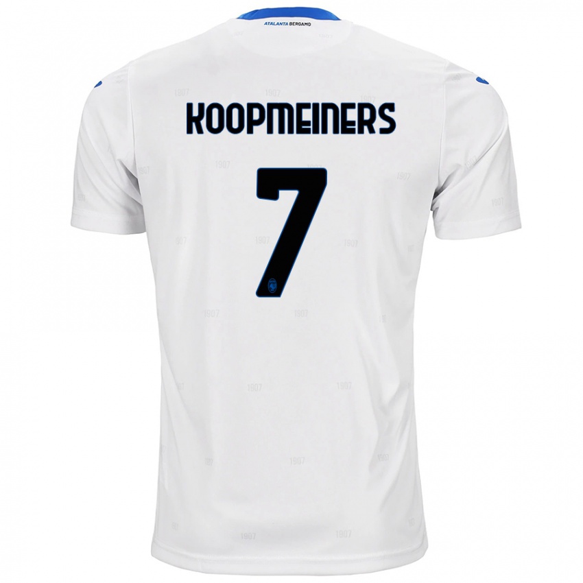 Criança Camisola Teun Koopmeiners #7 Branco Alternativa 2024/25 Camisa