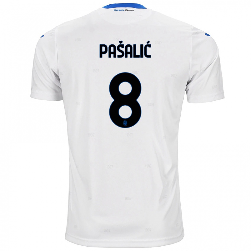 Criança Camisola Mario Pasalic #8 Branco Alternativa 2024/25 Camisa