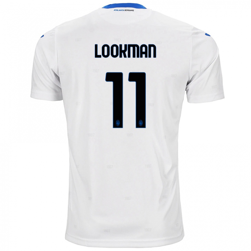 Criança Camisola Ademola Lookman #11 Branco Alternativa 2024/25 Camisa