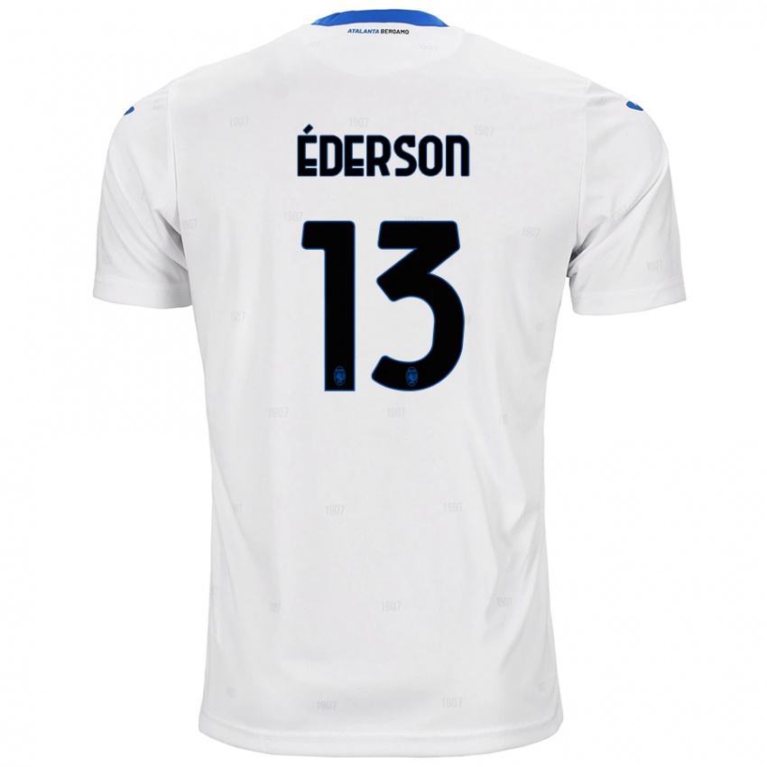 Criança Camisola Ederson #13 Branco Alternativa 2024/25 Camisa