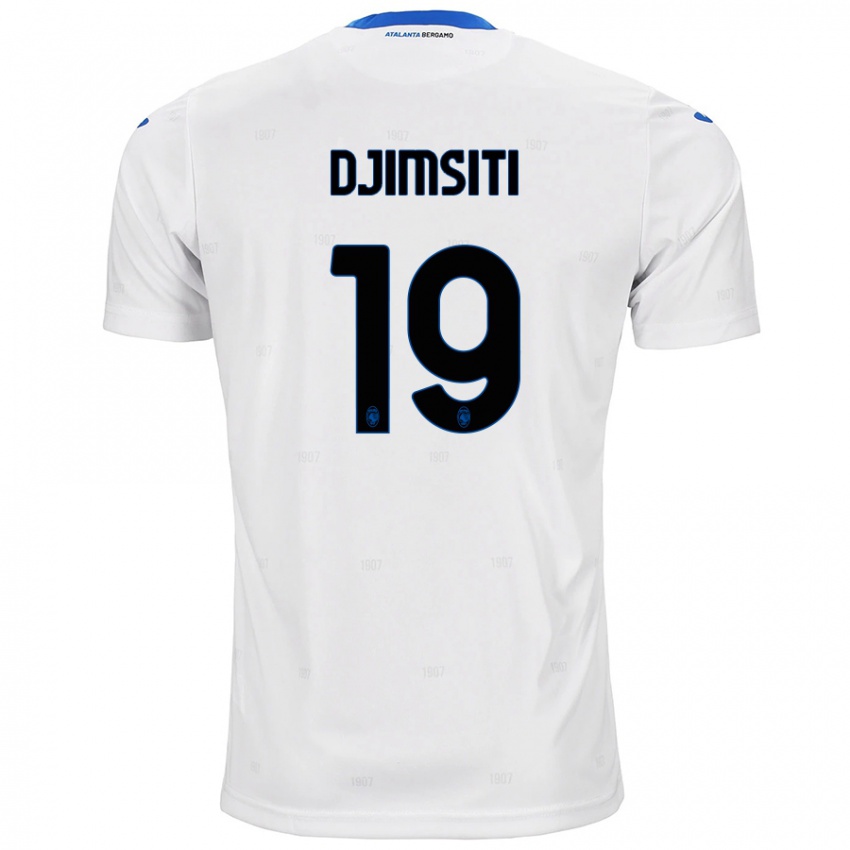 Criança Camisola Berat Djimsiti #19 Branco Alternativa 2024/25 Camisa