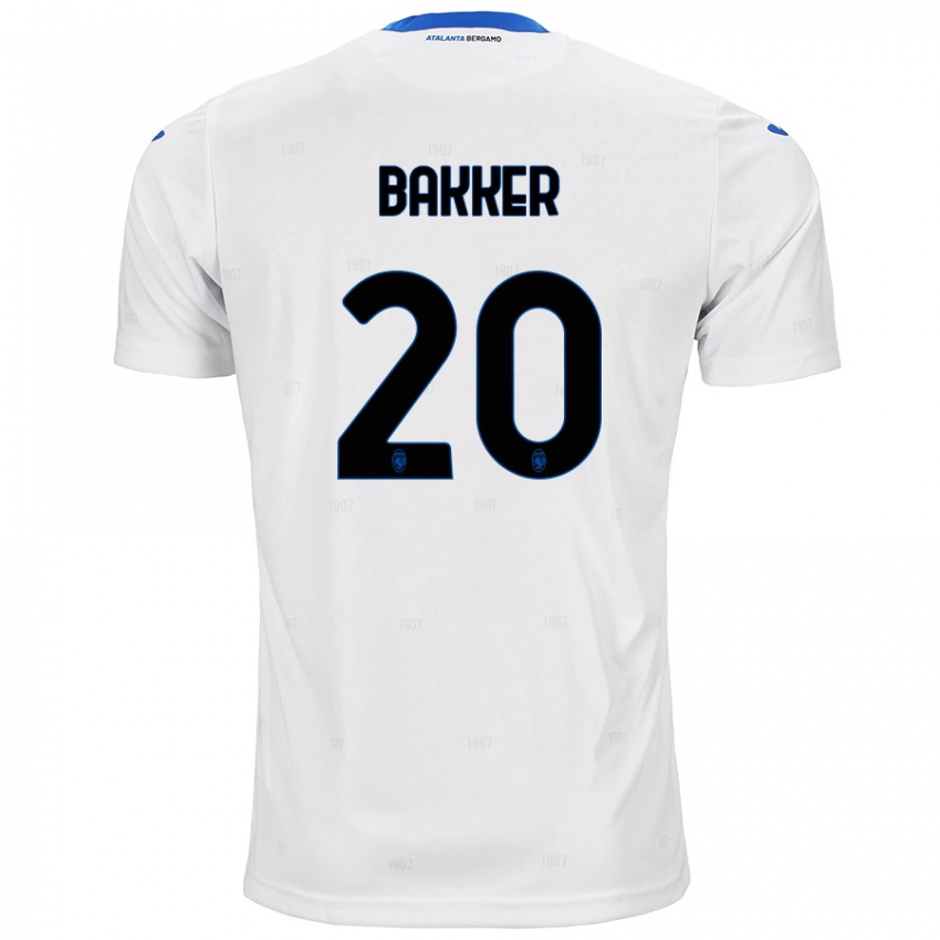 Criança Camisola Mitchel Bakker #20 Branco Alternativa 2024/25 Camisa