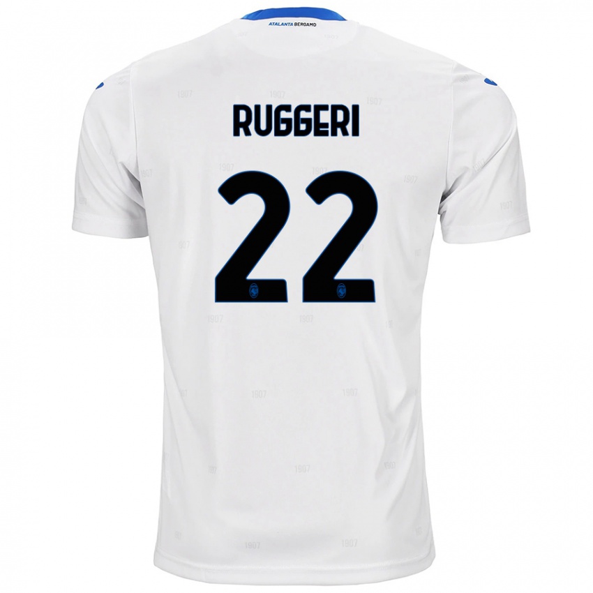 Criança Camisola Matteo Ruggeri #22 Branco Alternativa 2024/25 Camisa