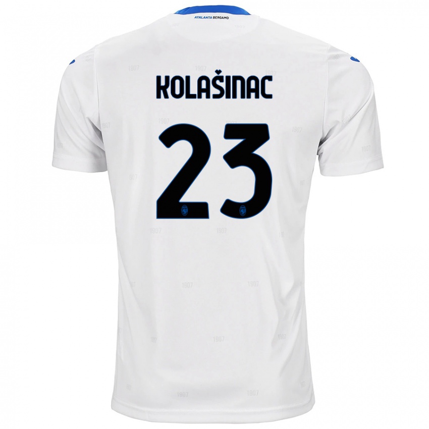 Criança Camisola Sead Kolasinac #23 Branco Alternativa 2024/25 Camisa