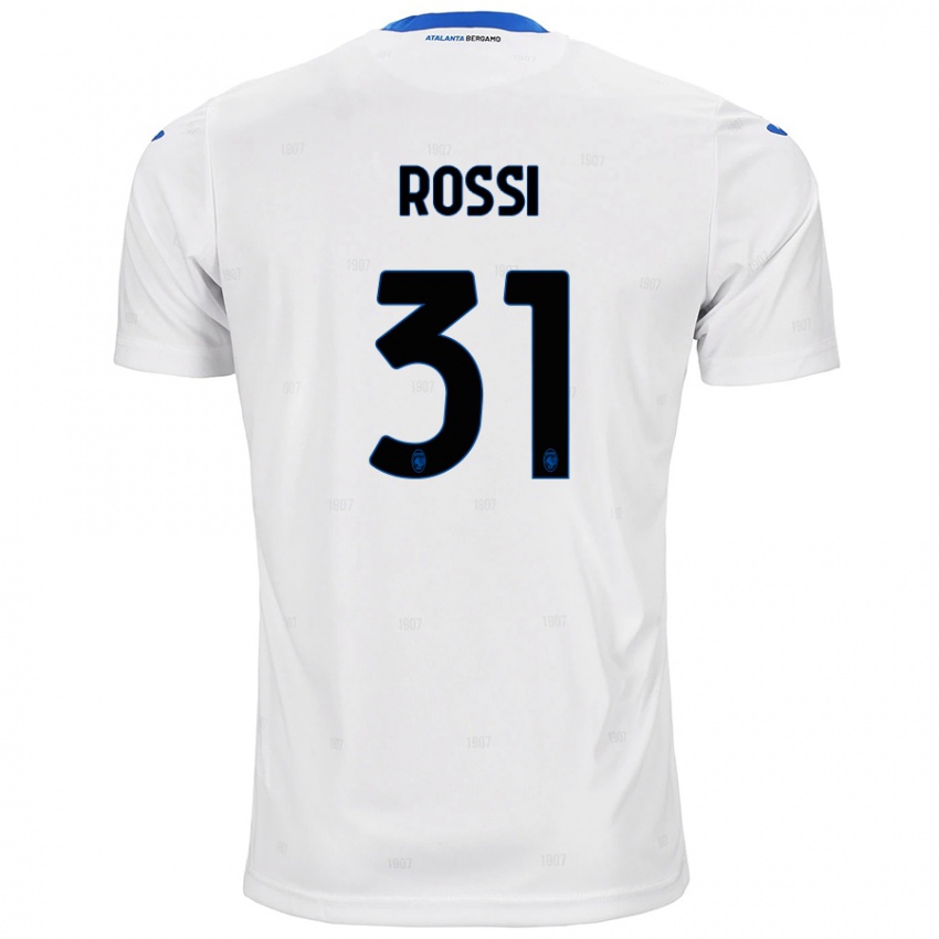 Criança Camisola Francesco Rossi #31 Branco Alternativa 2024/25 Camisa