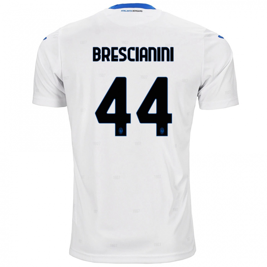 Criança Camisola Marco Brescianini #44 Branco Alternativa 2024/25 Camisa