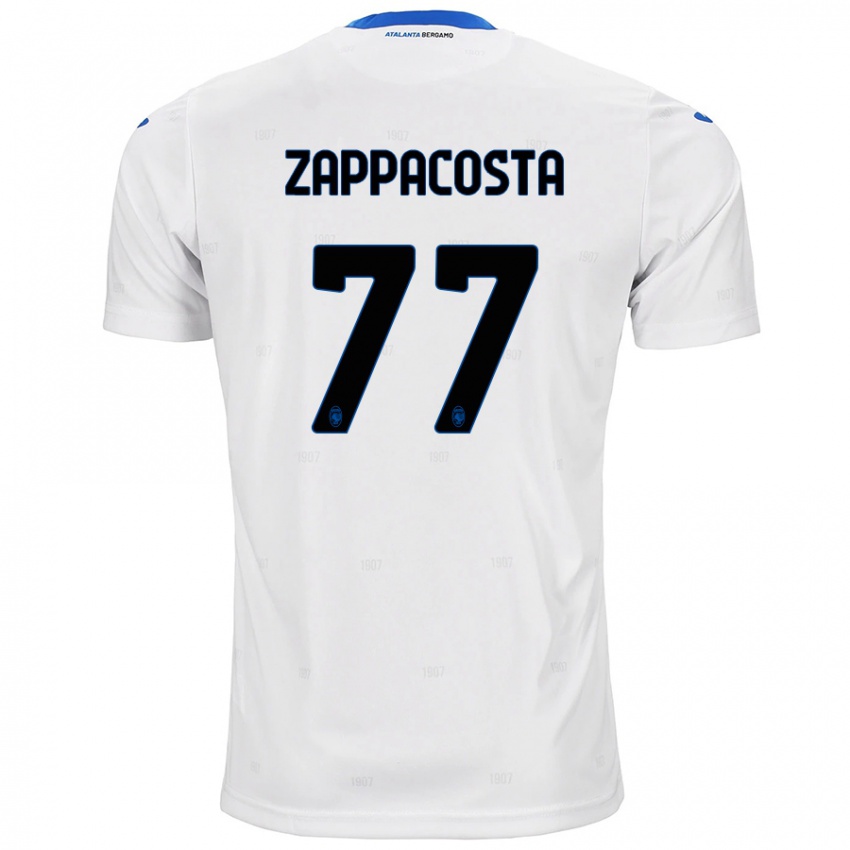 Criança Camisola Davide Zappacosta #77 Branco Alternativa 2024/25 Camisa