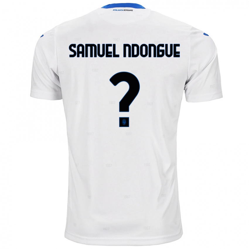 Criança Camisola Frederick Samuel Ndongue #0 Branco Alternativa 2024/25 Camisa