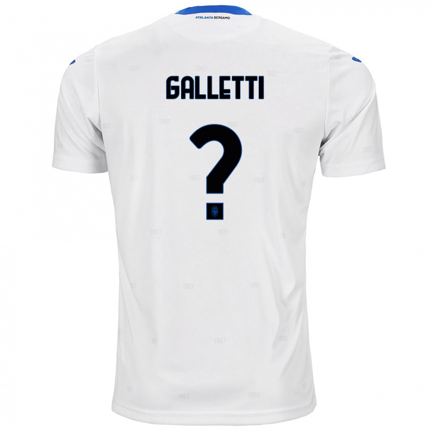 Criança Camisola Elia Galletti #0 Branco Alternativa 2024/25 Camisa