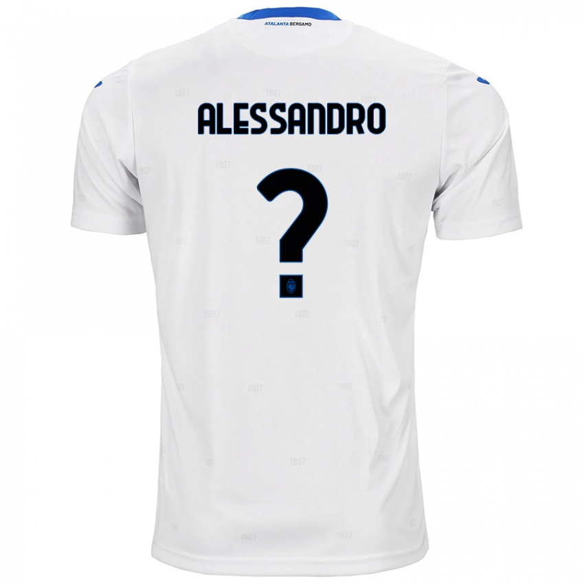 Criança Camisola Alessandro Rinaldi #0 Branco Alternativa 2024/25 Camisa