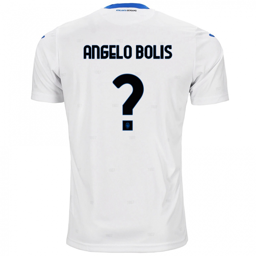 Criança Camisola Tommaso Angelo Bolis #0 Branco Alternativa 2024/25 Camisa