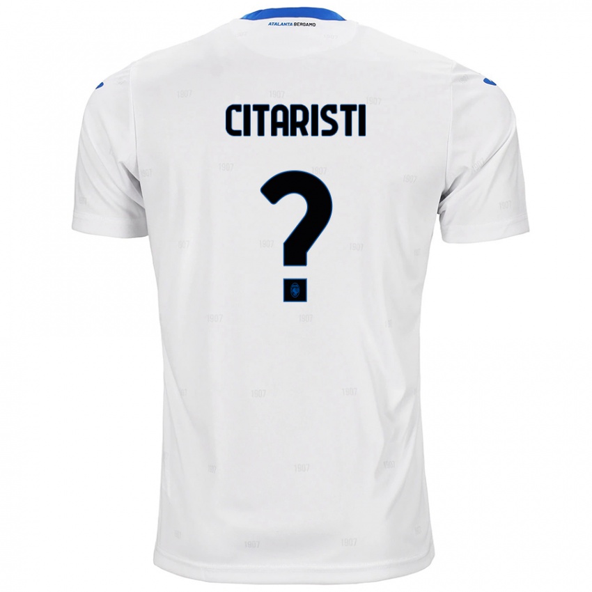 Criança Camisola Christian Citaristi #0 Branco Alternativa 2024/25 Camisa