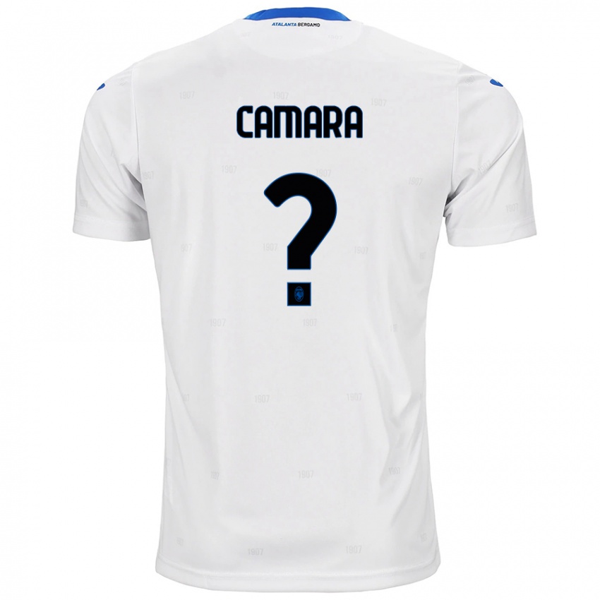 Criança Camisola Ibrahima Camara #0 Branco Alternativa 2024/25 Camisa