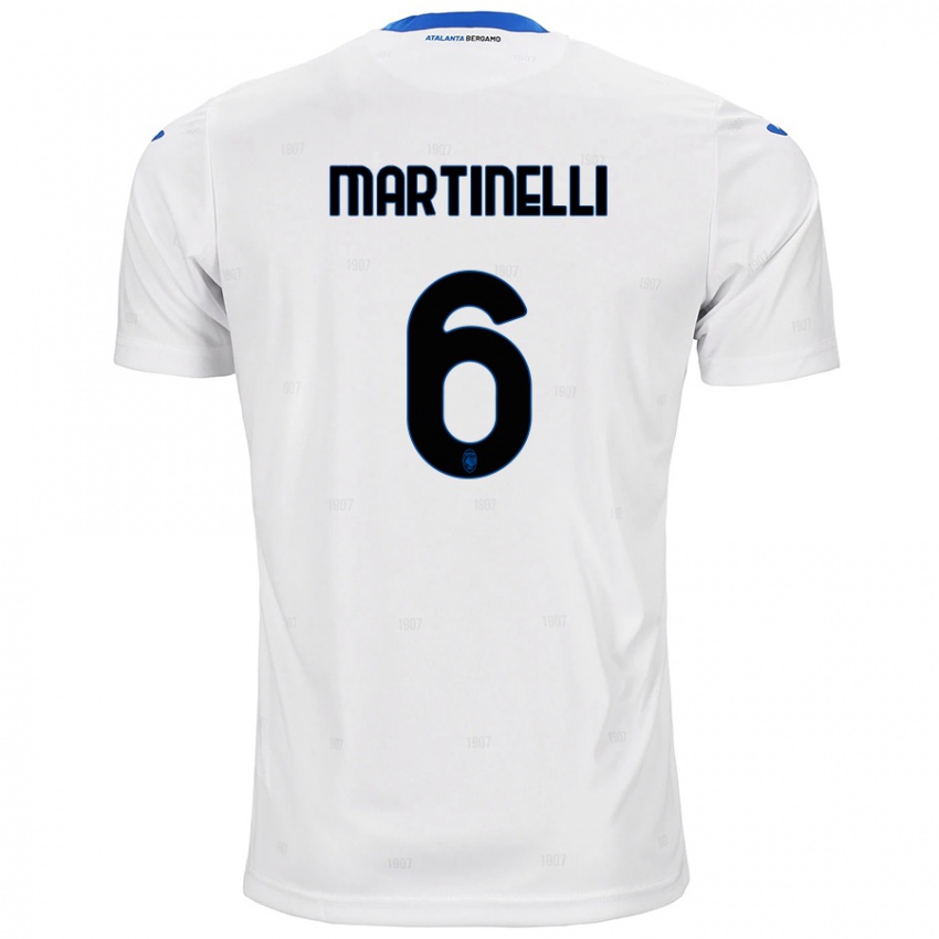 Criança Camisola Gabriel Martinelli #6 Branco Alternativa 2024/25 Camisa