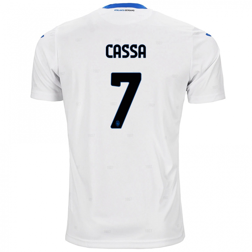 Criança Camisola Federico Cassa #7 Branco Alternativa 2024/25 Camisa