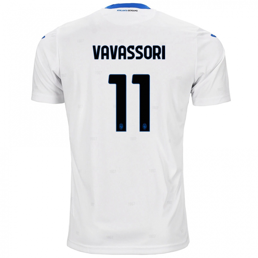 Criança Camisola Dominic Vavassori #11 Branco Alternativa 2024/25 Camisa