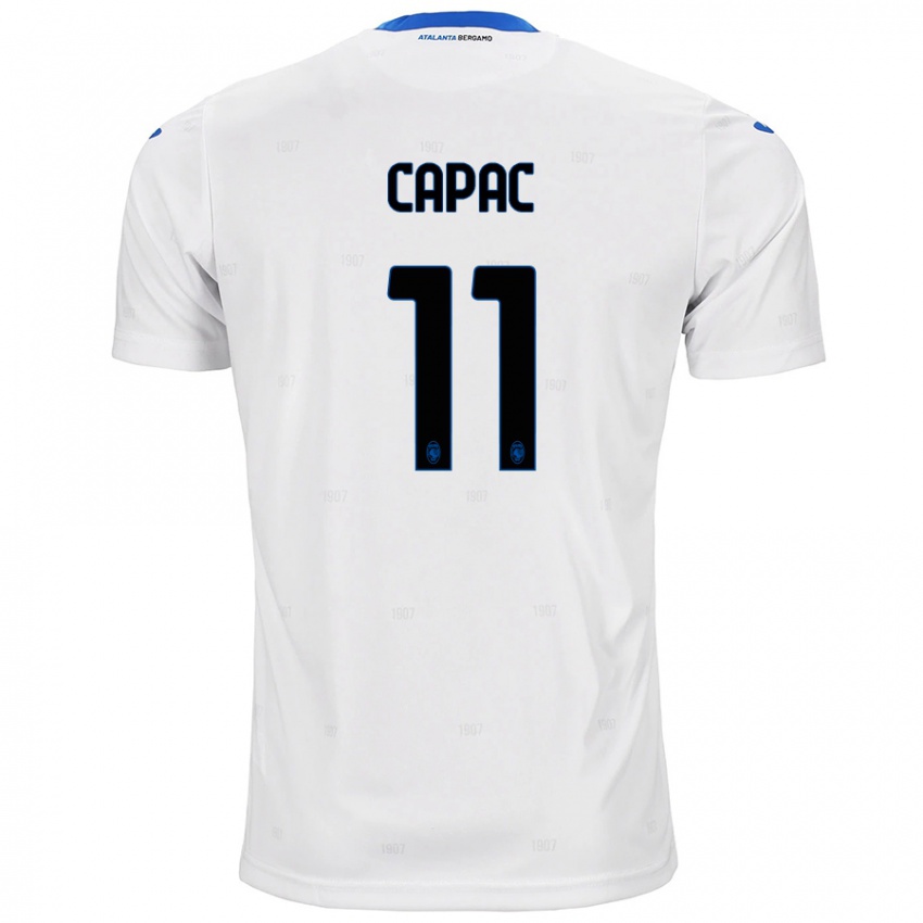 Criança Camisola Alexandru Capac #11 Branco Alternativa 2024/25 Camisa