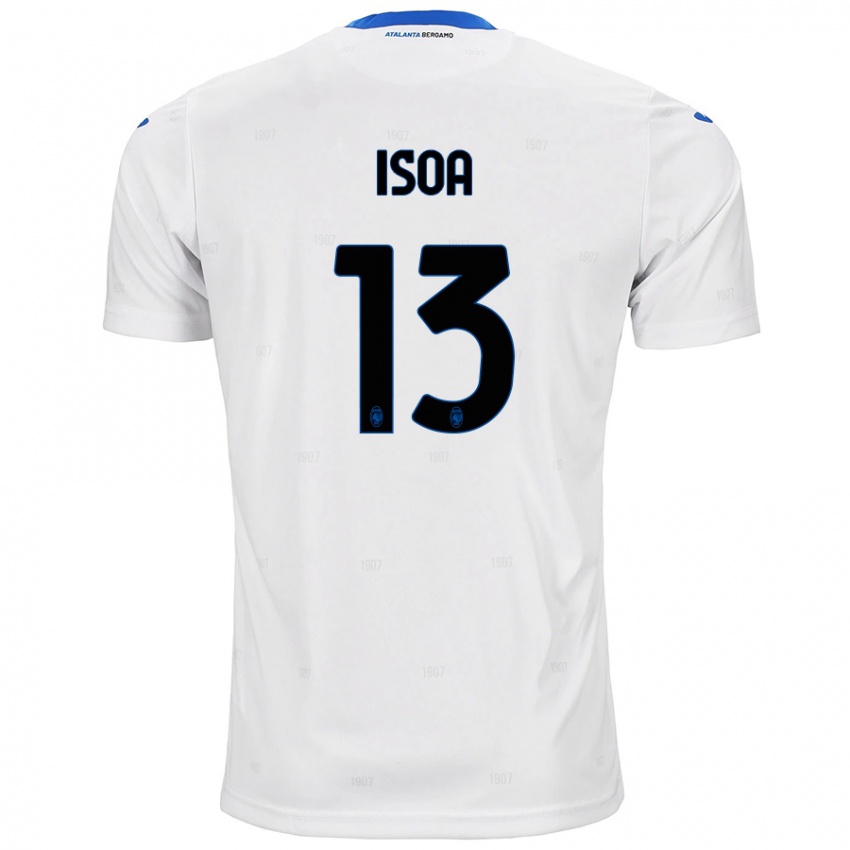 Criança Camisola Isaac Isoa #13 Branco Alternativa 2024/25 Camisa