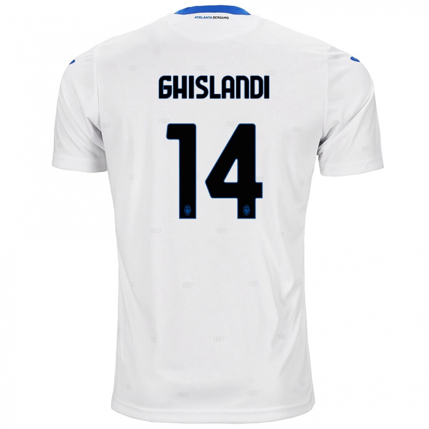 Criança Camisola Davide Ghislandi #14 Branco Alternativa 2024/25 Camisa